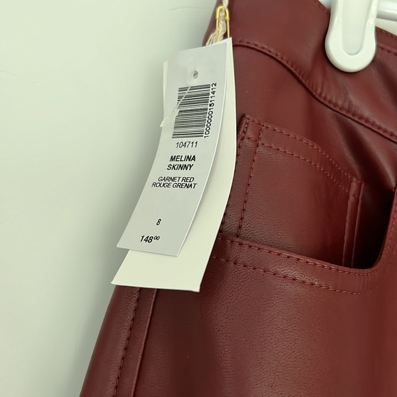 WILFRED MELINA SKINNY IN GARNET RED BNWT - Picture 3 of 7